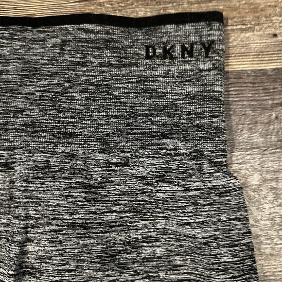 DKNY Sport Women's Gray Solid Stretch High Rise Athleisure Leggings Size XS - Picture 3 of 5
